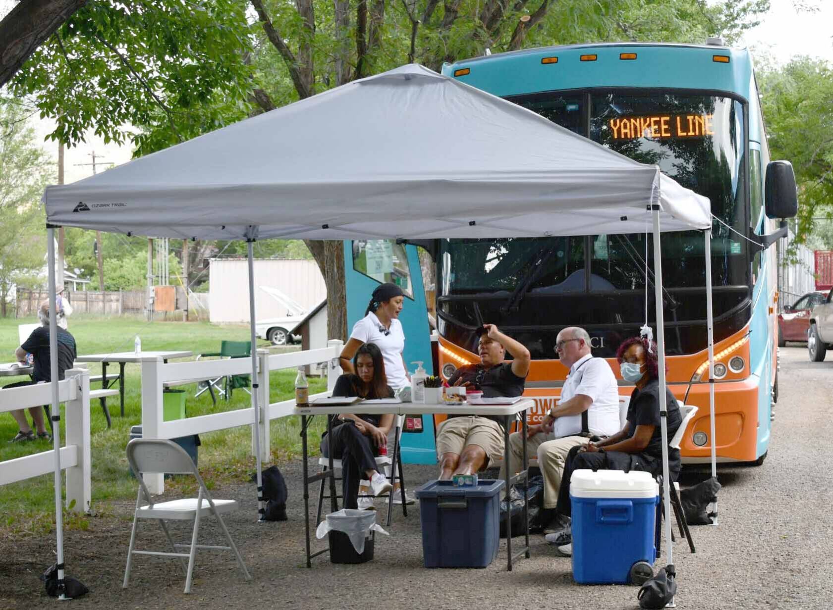 COVID19 Vaccination Bus